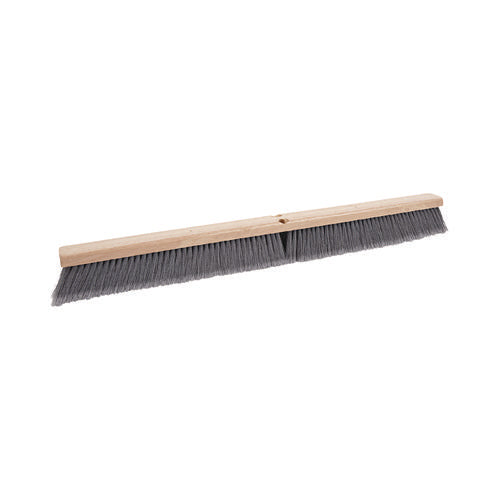 Image of Boardwalk® BWK20436 Floor Brush Head, 3" Gray Flagged Polypropylene Bristles, 36" Brush