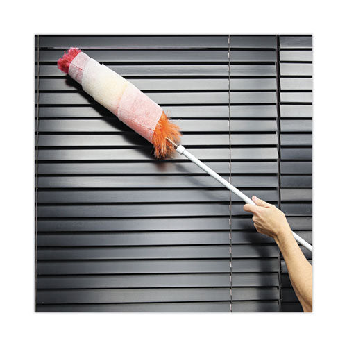 Image of Boardwalk® 582505 Trapeze Disposable Dusting Sheets, 5" X 125 Ft, White, 250 Sheets/roll, 2 Rolls/carton