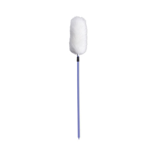 Image of Boardwalk® BWKL3850 Lambswool Duster, 35" to 48" Extendable Plastic Handle