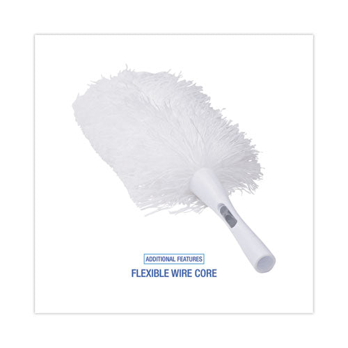 Image of Boardwalk® BWKMICRODUSTER MicroFeather Washable Microfiber Duster, 23" Plastic Handle