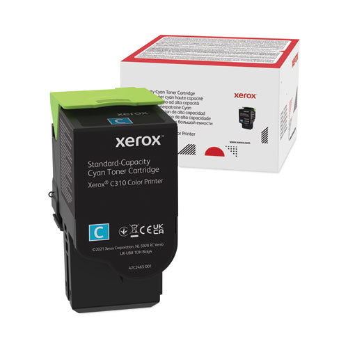 Image of Xerox® 006R04357 006R04357 Toner, 2,000 Page-Yield, Cyan