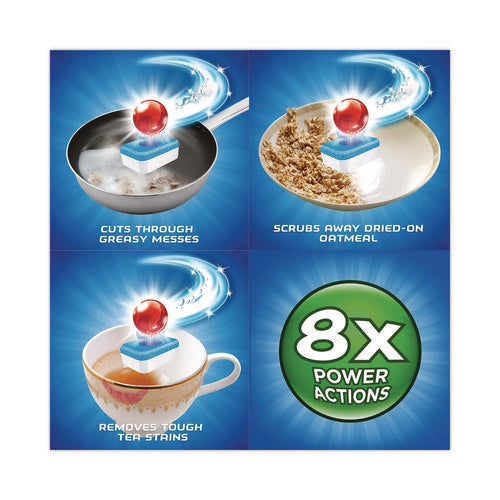Image of FINISH® 51700-97330 Powerball Dishwasher Tabs, Fresh Scent, 94/Box, 4 Boxes/Carton