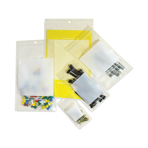 Image of C-Line® 47223 Write-On Poly Bags, 2 Mil, 2" X 3", Clear, 1,000/carton