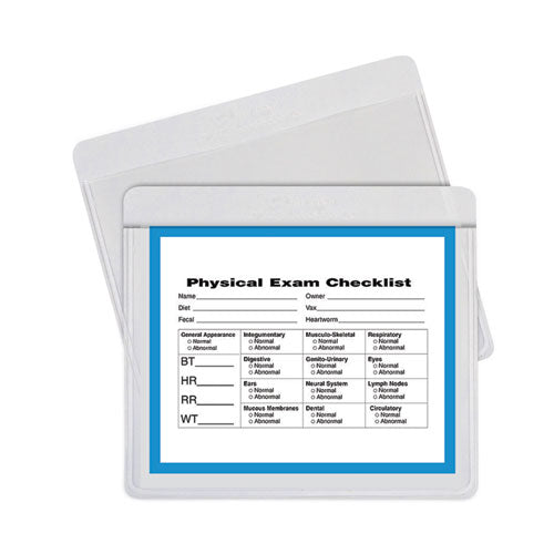 Image of C-Line® 70443 Self-Adhesive Labeling Pockets, Top Load, 3.75 x 3, Clear, 25/Pack