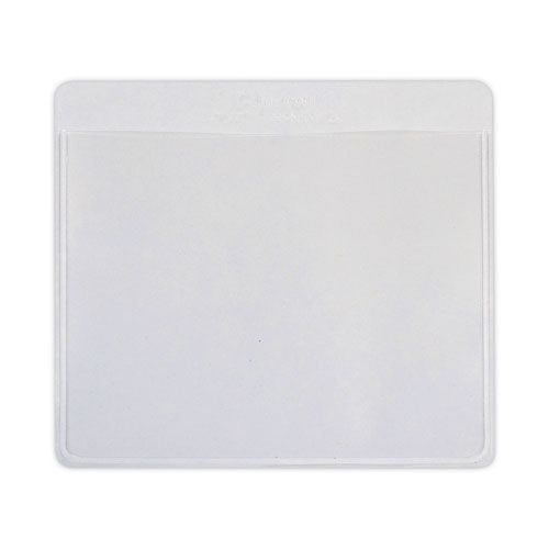 Image of C-Line® 70443 Self-Adhesive Labeling Pockets, Top Load, 3.75 x 3, Clear, 25/Pack
