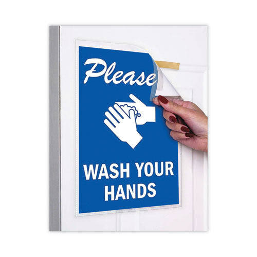 Image of C-Line® 36911 Display Pockets, 8.5 x 11, Polypropylene, 10/Pack