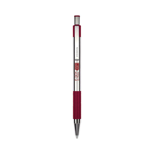 Image of Zebra® 27174 F-301 Ballpoint Pen, Retractable, Fine 0.7 Mm, Assorted Ink And Barrel Colors, 4/pack