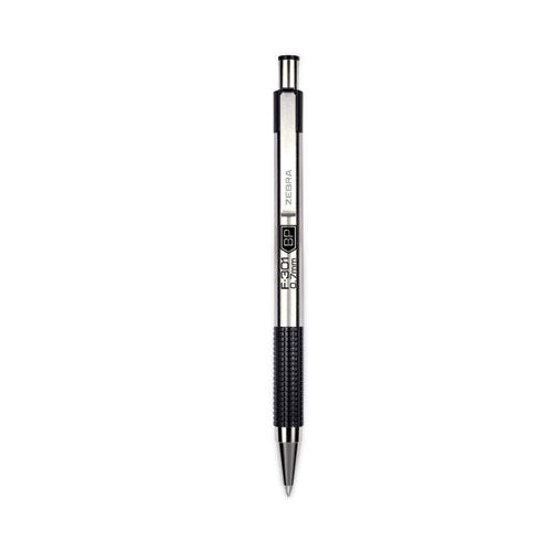 Image of Zebra® 27174 F-301 Ballpoint Pen, Retractable, Fine 0.7 Mm, Assorted Ink And Barrel Colors, 4/pack