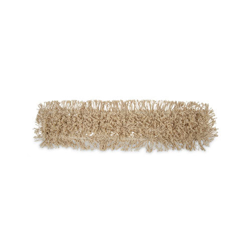Image of Boardwalk® BWK1336 Industrial Dust Mop Head, Washable, Hygrade Cotton, 36 x 5, White