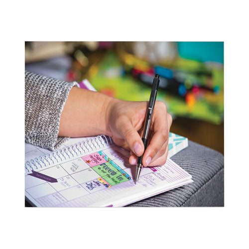 Image of Zebra® 27122 F-301 Ballpoint Pen, Retractable, Fine 0.7 Mm, Blue Ink, Stainless Steel/blue Barrel, 2/pack