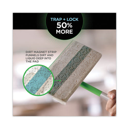 Image of Swiffer® 76472 Heavy-Duty Wet Refill Cloths, 10 x 8, Open Window Fresh, 20/Tub, 6 Tubs/Carton