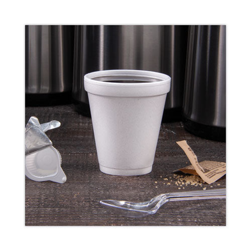 Image of Dart® 8J8 Foam Drink Cups, 8 Oz, White, 25/pack