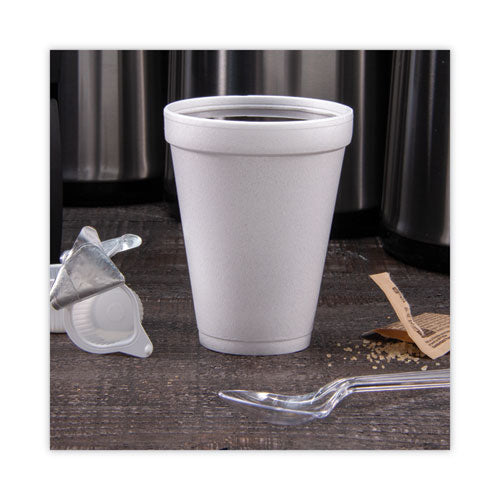 Image of Dart® 12J12 Foam Drink Cups, 12 Oz, White, 25/pack