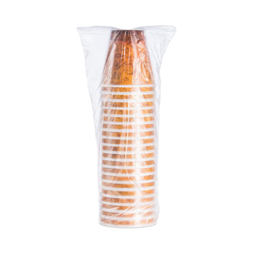 Image of Dart® 12U16ESC Fusion Escape Foam Hot/cold Cups, 12 Oz, Brown/black, 1,000/carton