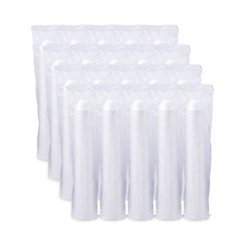 Image of Dart® 6B12 Foam Container, Squat, 6 oz, White, 50/Pack, 20 Packs/Carton