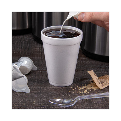 Image of Dart® 12J12 Foam Drink Cups, 12 Oz, White, 25/pack