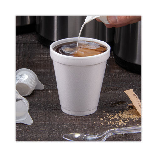 Image of Dart® 8J8 Foam Drink Cups, 8 Oz, White, 25/pack