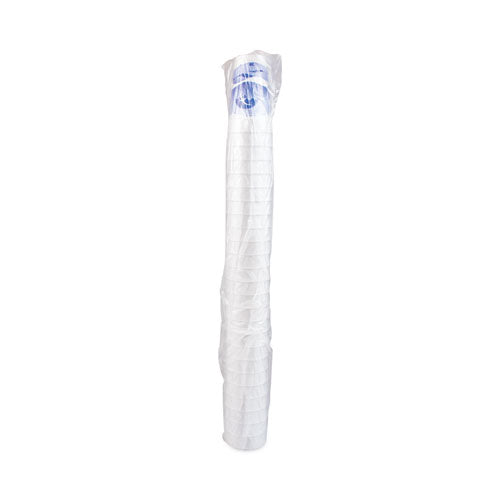 Image of Dart® 20J16H Horizon Hot/Cold Foam Drinking Cups, 20 oz, White/Blueberry, 25/Bag, 20 Bags/Carton