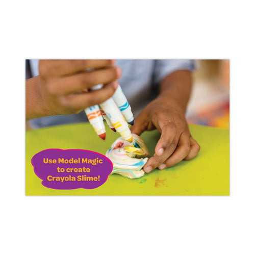 Image of Crayola® 57-4400 Model Magic Modeling Compound, 8 Oz Packs, 4 Packs, White, 2 Lbs