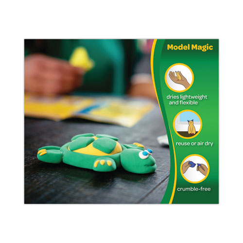 Image of Crayola® 232412 Model Magic Modeling Compound, 8 Oz Packs, 4 Packs, Assorted Natural Colors, 2 Lbs