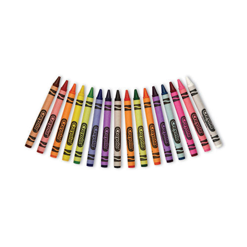 Crayola 523016 Classic Color Crayons, Peggable Retail Pac... AB1Supply