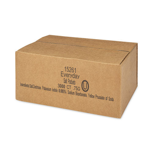 Image of Office Snax® OFX15261 Iodized Salt Packets, 0.75 g Packet, 3,000/Box