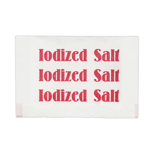 Image of Office Snax® OFX15261 Iodized Salt Packets, 0.75 g Packet, 3,000/Box