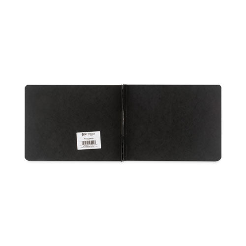 Image of ACCO A7017021 PRESSTEX Report Cover with Tyvek Reinforced Hinge, Top Bound, Two-Piece Prong Fastener, 2" Capacity, 8.5 x 11, Black/Black