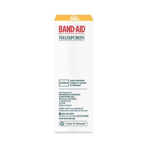 Image of BAND-AID® 5570 Antibiotic Adhesive Bandages, Assorted Sizes, 20/box