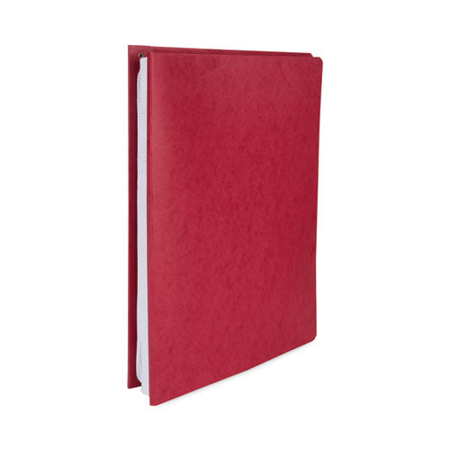Image of ACCO A7055261 Expandable Hanging Data Binder, 2 Posts, 6" Capacity, 11 X 8.5, Red