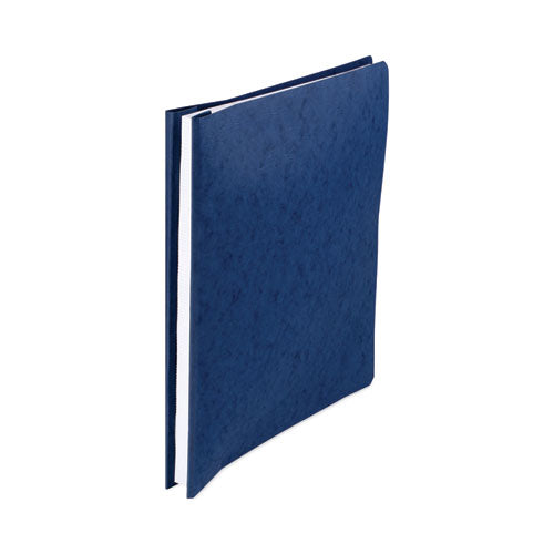 Image of ACCO A7054073A Presstex Covers With Storage Hooks, 2 Posts, 6" Capacity, 14.88 X 11, Dark Blue