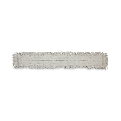 Image of Boardwalk® BWK1660CT Disposable Dust Mop Head, Cotton, Cut-End, 60 x 5