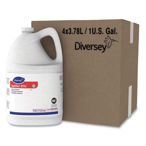 Image of Diversey Spitfire Power Cleaner, Fresh Pine Scent, 3.78 L Container, 4/carton