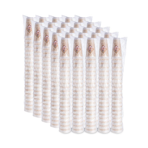 Image of Dart® 20X16G Cafe G Foam Hot/cold Cups, 20 Oz, Brown/red/white, 500/carton