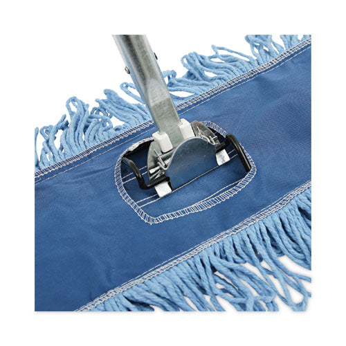 Image of Boardwalk® BWK1460 Clip-On Dust Mop Frame, 60 x 5, Zinc Plated, Black