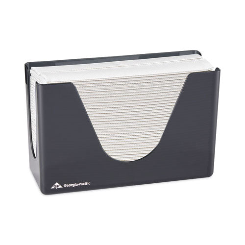 Image of Georgia Pacific® Professional 56640 Countertop C-Fold/M-Fold Paper Towel Dispenser, 11 X 4.37 X 7, Smoke