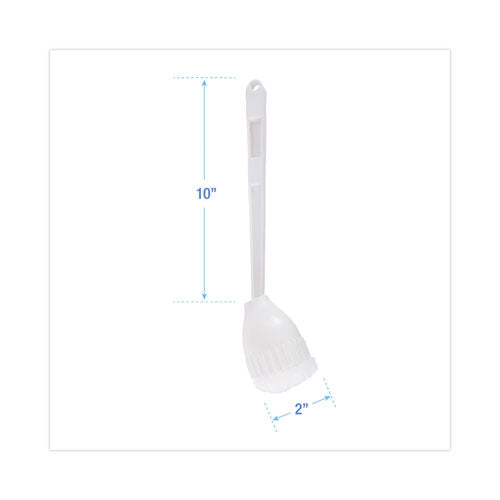 Image of Boardwalk® BWK00170EA Cone Bowl Mop, 10" Handle, 2" Mop Head, White