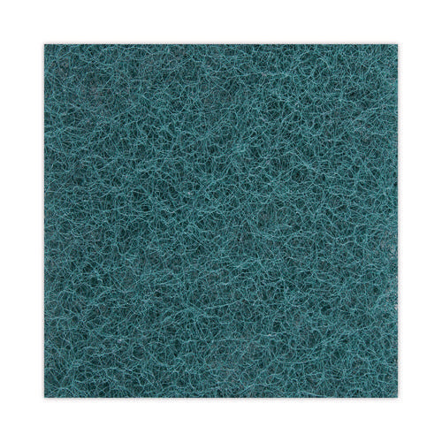 Image of Boardwalk® 86LGI Heavy-Duty Scouring Pad, 6 x 9, Green, 15/Carton