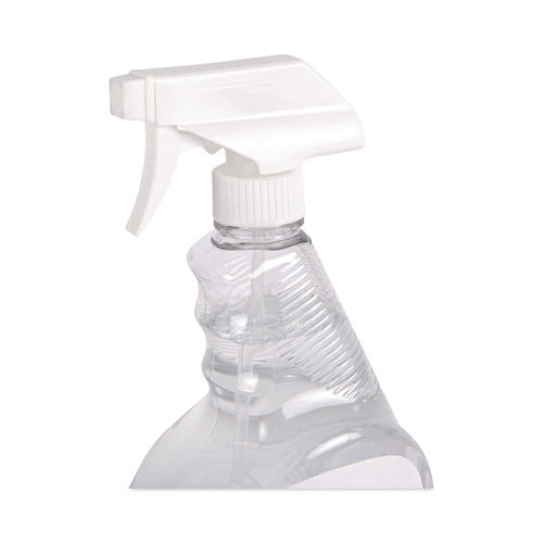 Image of Boardwalk® 953100-12ESSN Natural Glass Cleaner, Unscented, 32 oz Trigger Spray Bottle, 12/Carton