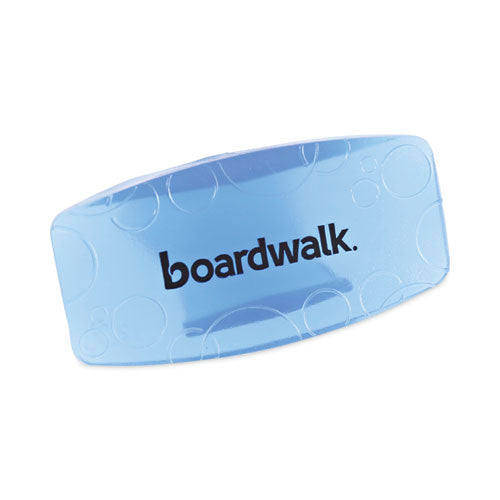 Image of Boardwalk® EBCP012I072M06AAS8000 Toilet Bowl Clip, Cotton Blossom Scent, Blue, 12/Box