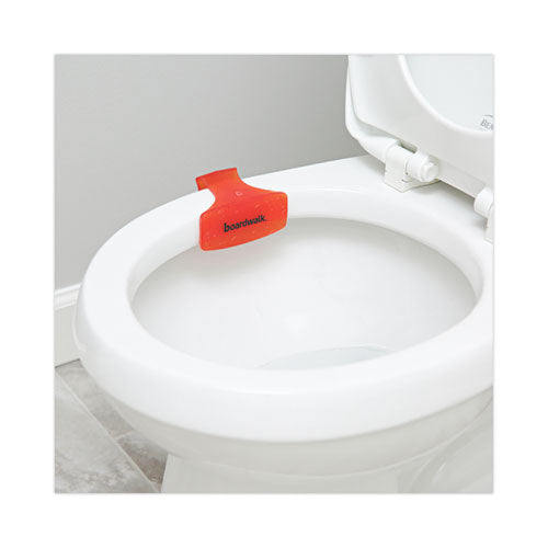Image of Boardwalk® EBCP012I072M04AAS8000 Toilet Bowl Clip, Mango Scent, Orange, 12/Box