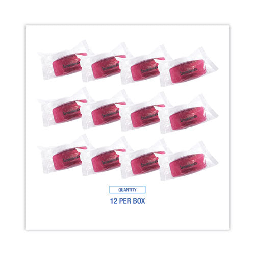 Image of Boardwalk® EBCP012I072M01AAS8000 Toilet Bowl Clip, Spiced Apple Scent, Red, 12/Box