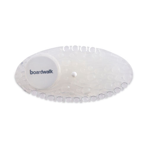 Image of Boardwalk® CURVP010I060M17AAS8100 Curve Solid Air Freshener, Mango, Clear, 10/Box, 6 Boxes/Carton