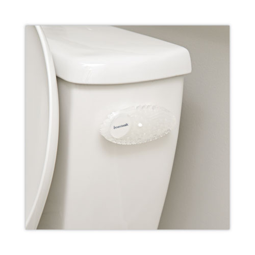 Image of Boardwalk® CURVP010I060M17AAS8100 Curve Solid Air Freshener, Mango, Clear, 10/Box, 6 Boxes/Carton