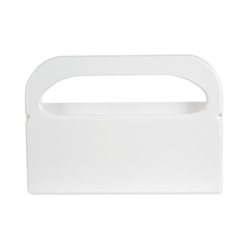 Image of Boardwalk® BWKKD100 Toilet Seat Cover Dispenser, 16 X 3 X 11.5, White, 2/box
