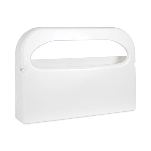 Image of Boardwalk® BWKKD100 Toilet Seat Cover Dispenser, 16 X 3 X 11.5, White, 2/box