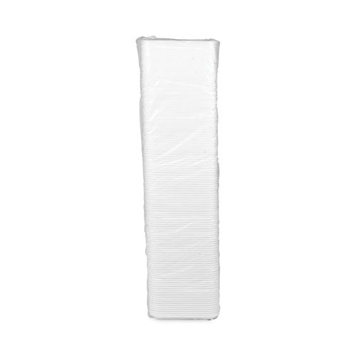Image of Pactiv Evergreen 0TF100200000 Supermarket Tray, #2, 8.2 x 5.7 x 0.91, White, Foam ,500/Carton
