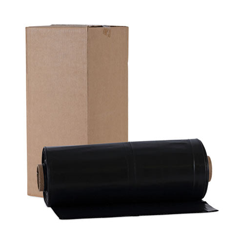 Image of Boardwalk® K7663WKK Industrial Can Liner Rolls, 60 gal, 2.7 mil, 21" x 17" x 63", Black, 50/Carton