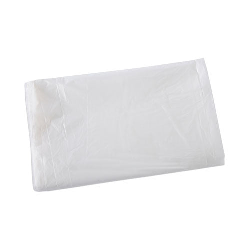 Image of Boardwalk® Z6640VNK High Density Industrial Can Liners Flat Pack, 33 gal, 16 mic, 33" x 40", Natural, Flat Pack, 200/Carton