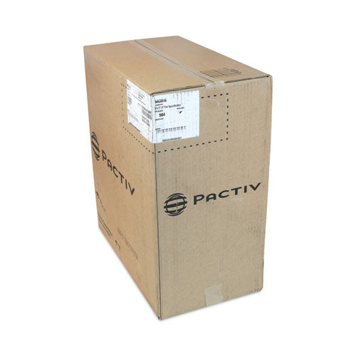 Image of Pactiv Evergreen SAC0516 EarthChoice Square Recycled Bowl, 16 oz, 5 x 5 x 1.75, Clear, Plastic, 504/Carton